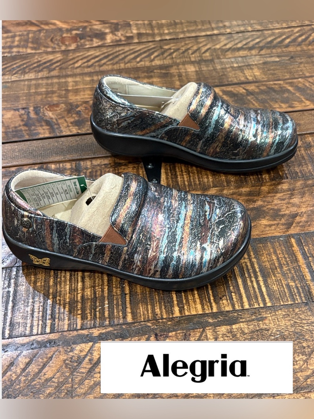 Alegria Keli Multicolor Metallic professional Shoes